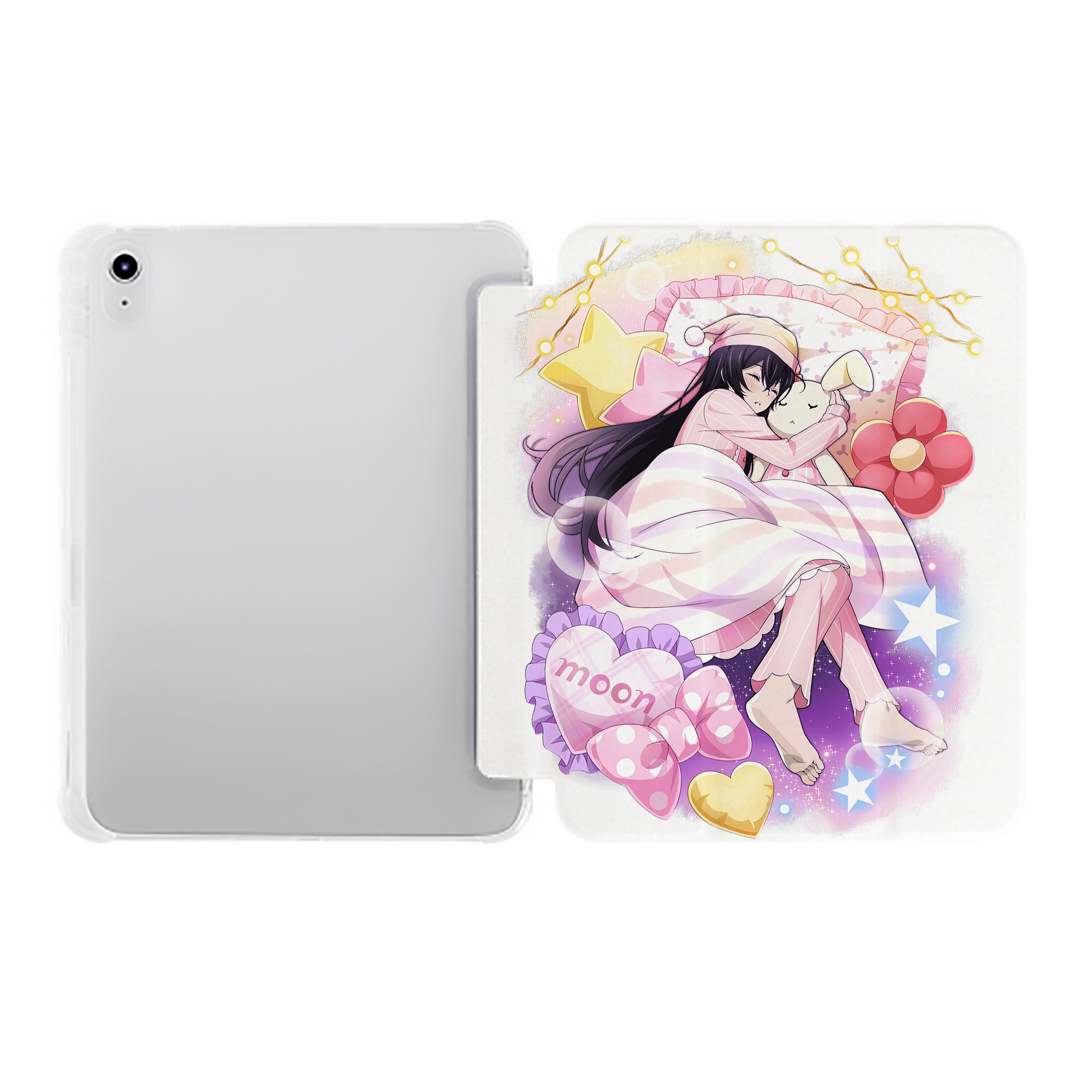 （画像用） 文豪ストレイドッグス Bungo Stray Dogs IPad ケース ペン収納付き 三つ折りスタンド PUレザー×シリコン 対応機種9.5/10.5/10.9インチ